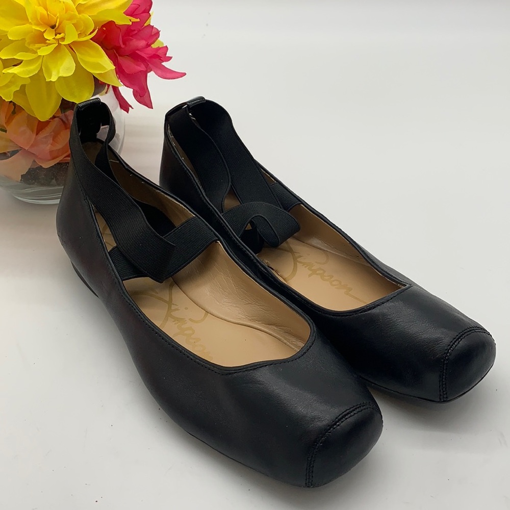 Jessica Simpson Mandalaye Black Ballet Flat 10